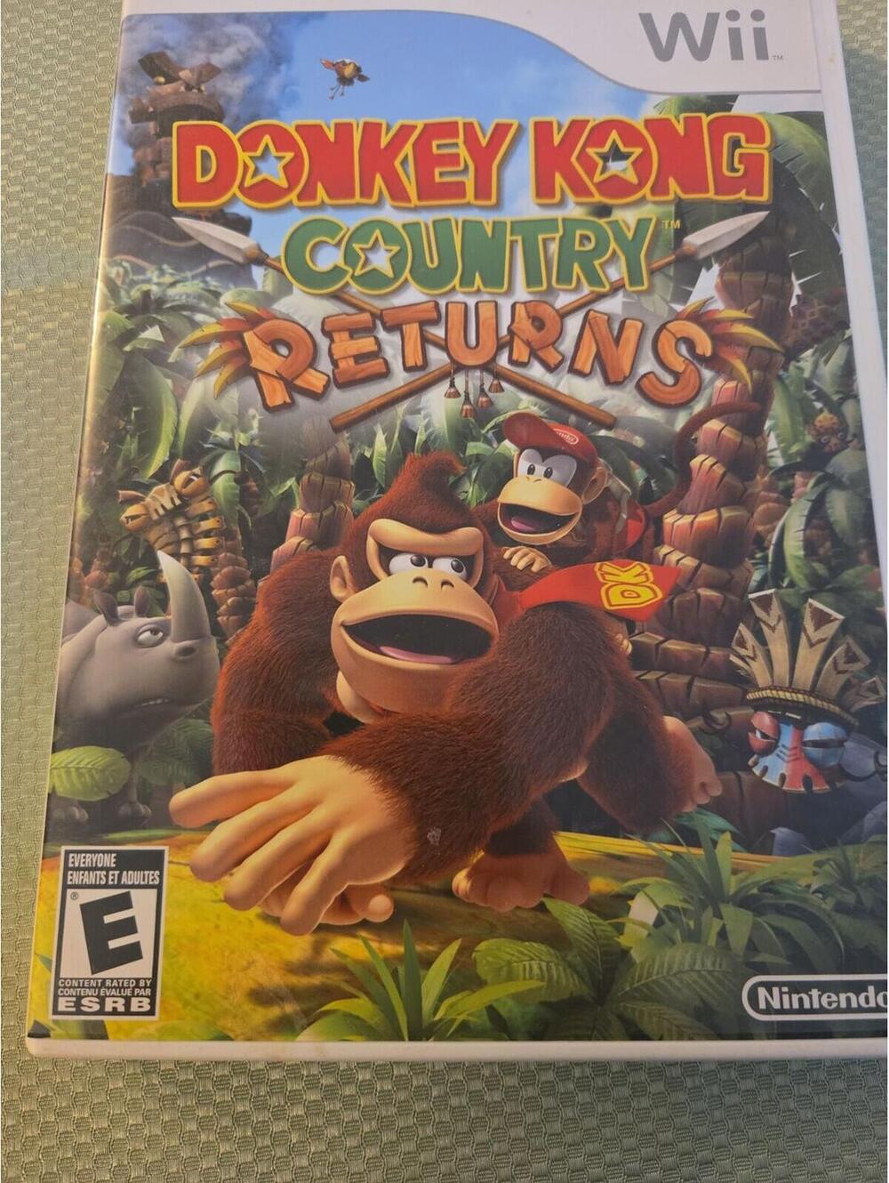 Donkey Kong Country Returns - Nintendo Wii (CIB) - Picture 1 of 4